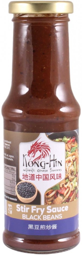 Woksaus zwarte bonen